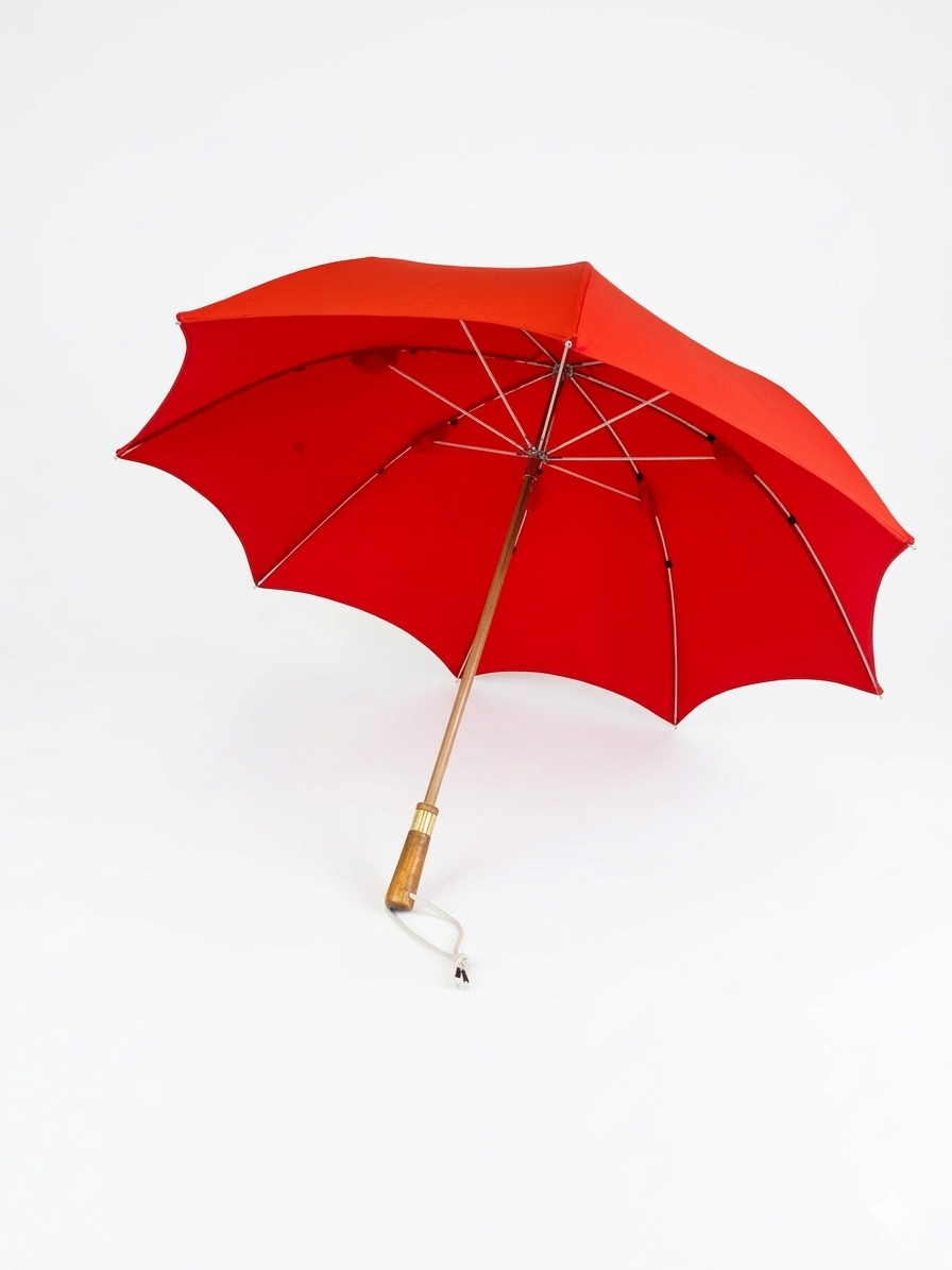 Parapluie Monté - Excellence 1705 - Rouge Élégance