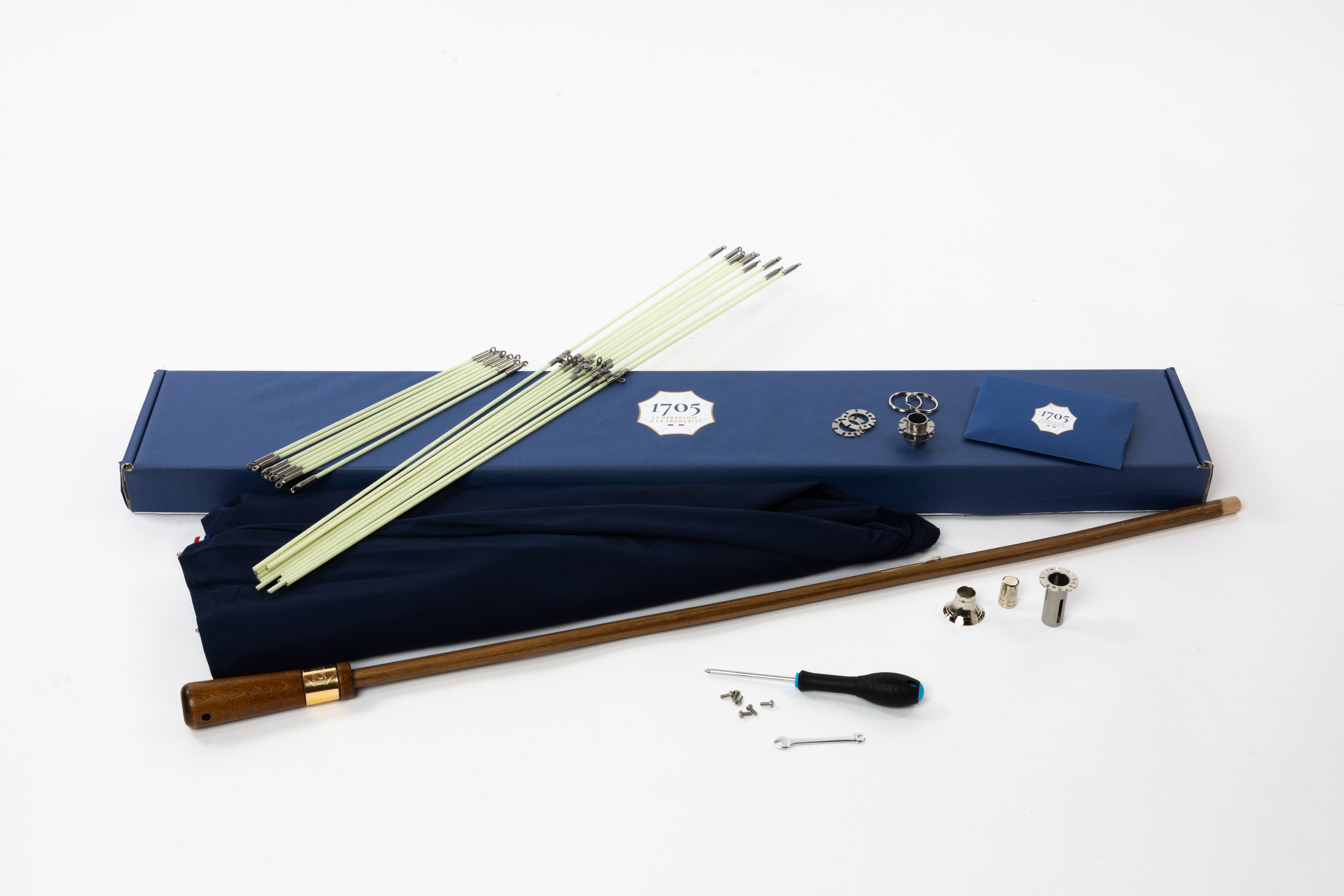 Coffret à monter soi même - Parapluie Excellence 1705 - Bleu marine