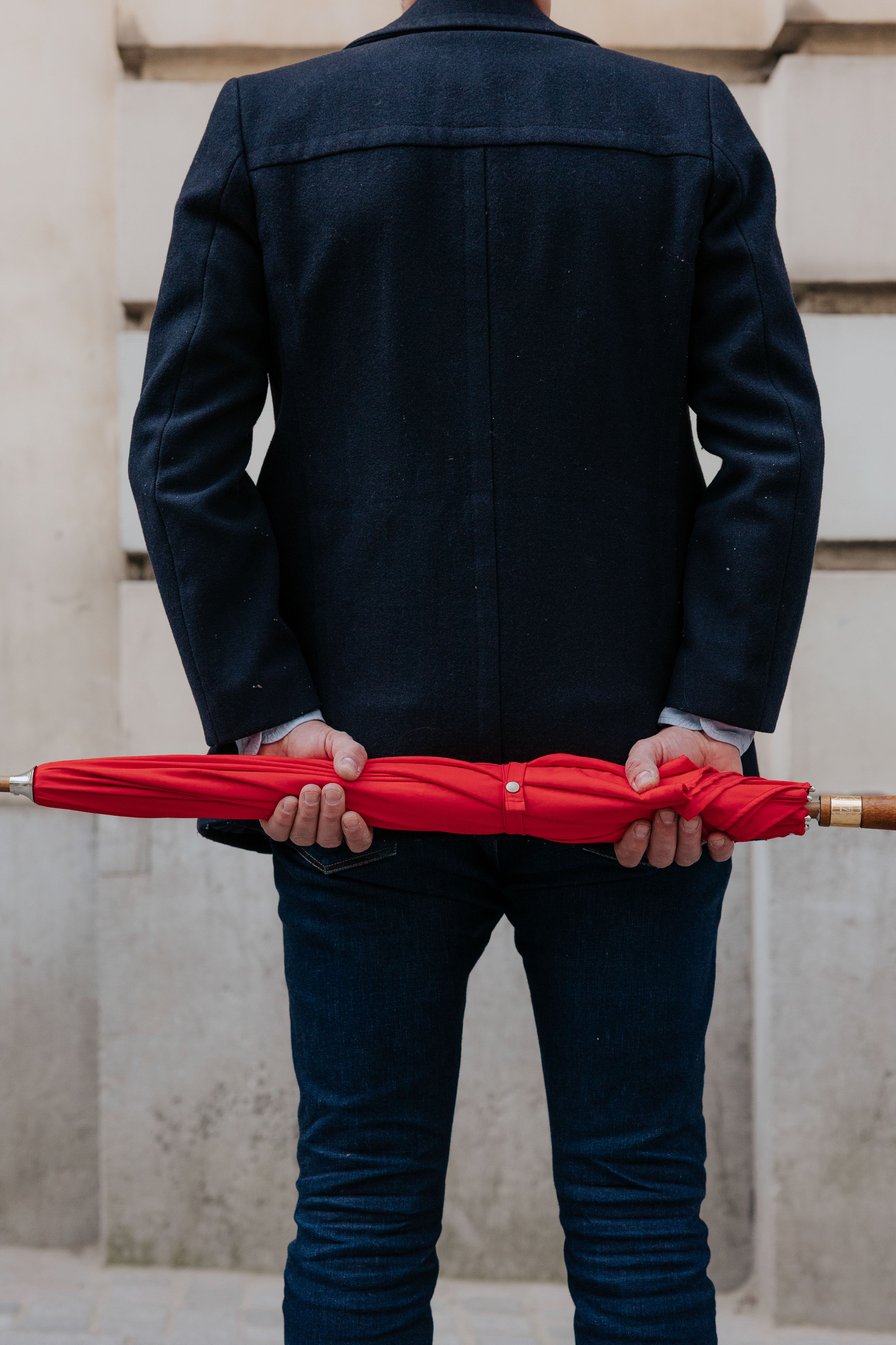 Parapluie Monté - Excellence 1705 - Rouge Élégance